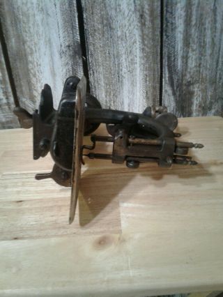 Antique 1871 Cast Iron Willcox & Gibbs Sewing Machine Head 5