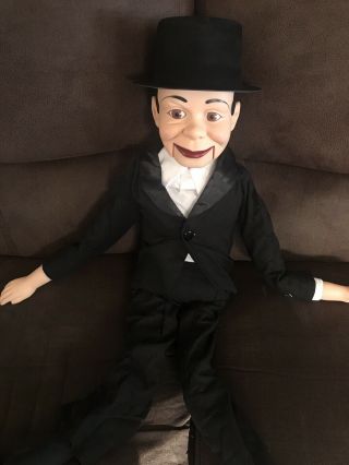 Celebrity Ventriloquist Charlie Mccarthy Dummy Doll 30 "