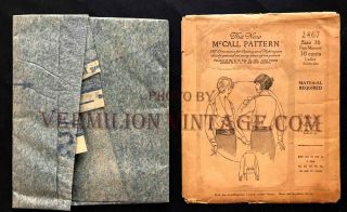 1922 McCall Shirt 2467,  1920 ' s Blouse,  B36 2