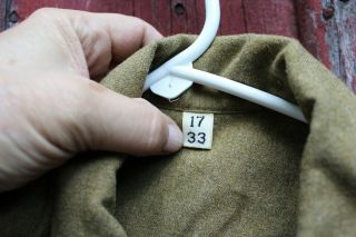 WW2 US Army Regulation wool shirt,  pants,  belt,  1945 canteen and belt 2
