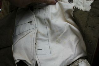 WW2 US Army Regulation wool shirt,  pants,  belt,  1945 canteen and belt 3