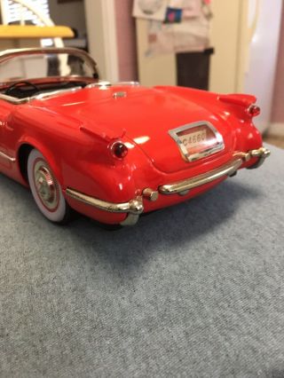 Vintage Tin Friction 1950s Corvette Japan N.  O.  S. 6