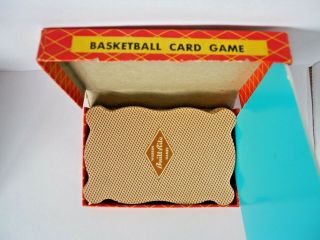 1950 ' s Warren Built Rite Toy BASKETBALL Card Game Child Shaped for small hands 8