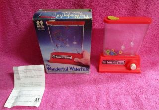 Vintage Tomy The Wonderful Waterfuls Ring Toss 7013 1976