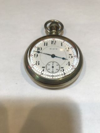 Vintage Elgin Train Pocket Watch