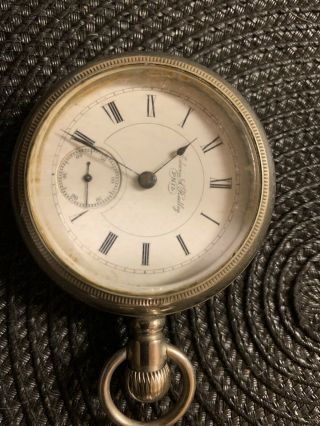 Antique Columbus Watch Co.  Pocket Watch.