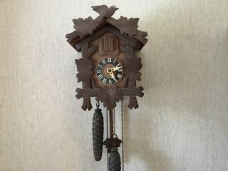 Black Forest Cuckoo Clock For Spares Or Restoration.