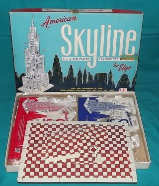 Elgo American Skyline Plastic Construction Set 91 W/box
