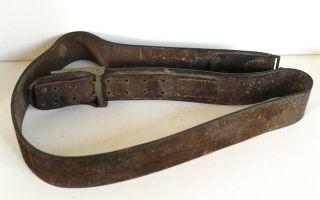 German WW 1 Belt and Buckle - Gott mit uns - dated 1915 7