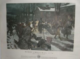 Department Of The Army Poster - Revolutionary War 1776 - U.  S.  Army In Action - 1953