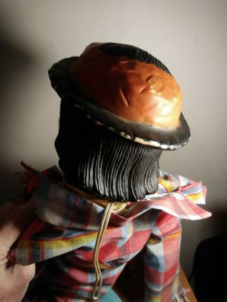 Emmett Kelly Jr Ventriloquist Dummy Doll Marked Juro Novelty Co Talking Clown 48 5