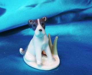 Walter Bosse Metzler Ortloff Dog Card Holder Jack Russell Smooth Fox Terrier