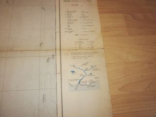 WW2 German 1:100000 Fliegerkarte Pilot Map - Battle of Britain 14 - RARE 8