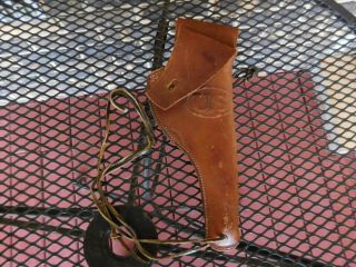 Rare Wwii M1917 Us Right Hand Revolver Holster For Victory Or S&w