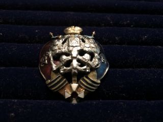 Vintage Russian Imperial Enamel Medal Badge 4