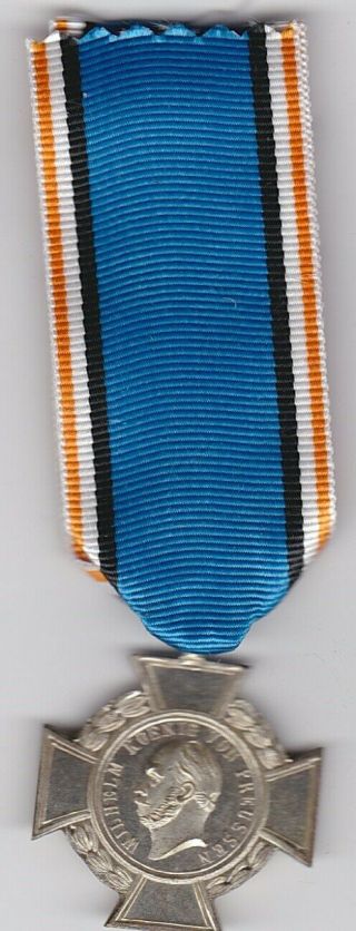 Pre Wwi German Prussia 1864 Danish War Veterans Cross Medal Denmark