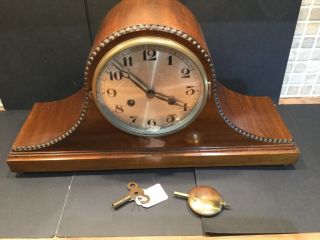 Antique / vintage Napoleon hat mantle clock 2