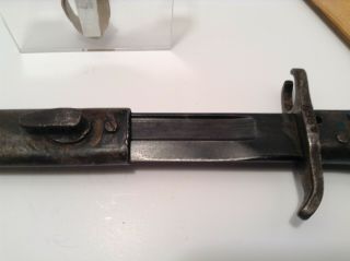 Ww1 - Ww2 German Ersatz Bayonet & Scabbard