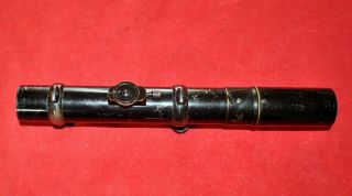 Antique RARE German Scopar5X sniper scope Voigtlander/Braunschweig 1910 - 1918th 3