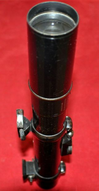 Antique RARE German Scopar5X sniper scope Voigtlander/Braunschweig 1910 - 1918th 5