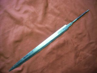Ww2 German Sword Dagger Knife Blade Parts Maker Marked