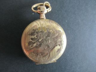 1914 Ladies Gold Pocket Watch By Crown Watch Company Wow