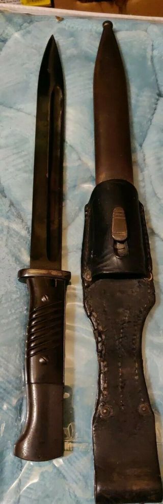 Ww2 Wwii German Elite Diamant Dress Bayonet Weapon Knife Vintage.