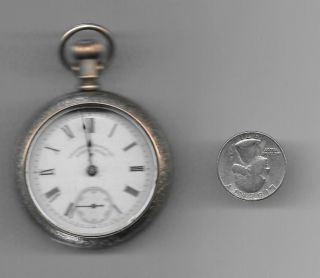 Early Feb.  19th 1884 Columbus Fahys Montauk 1 Pocket Watch Estate Find