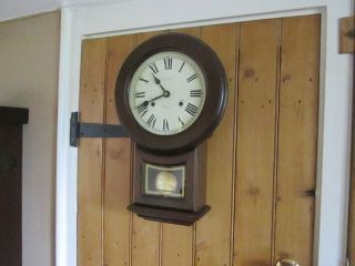 Antique/vintage Drop Dial Wall Clock