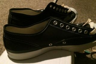 Vintage PF Flyers BF Goodrich Jack Parcell Canvas Black Sneakers NEVER WORN SZ 8 4