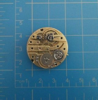 Swiss Pocket Watch Movement Wolfs Tooth R