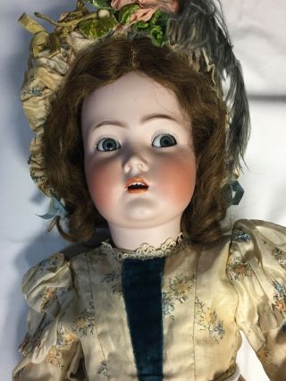 Antique K Star R (kammer & Reinhardt Flirty Eye Doll By Simon Halbig 29” 117n