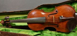 A Stunning Old Italian Violin Labeled Stefano Scarampella 1905,  Sound.