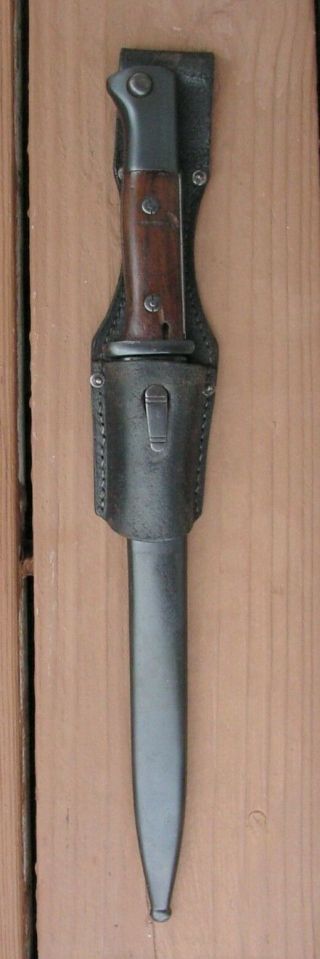Wwi German Model 1884/98 Bayonet Made By Hammesfahr In 1917 Wwi Then Reichswehr