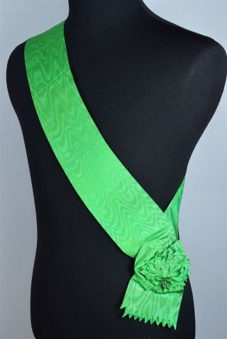 Military Decoration/award/recognition Sash/ribbon Solid Parakeet - Green
