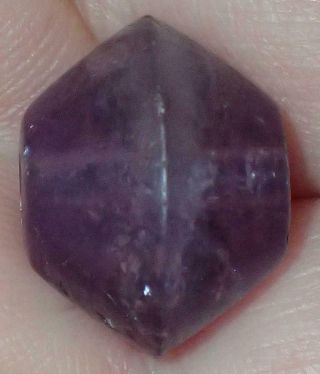 15mm Ancient Roman Amethyst Bead,  1800,  Years Old,  S1226
