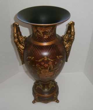 Casati Limonge Design France Large Victorian Style Vase 4