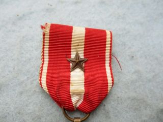 WWI French Medal Military Cross of Valor with Star WW1 3