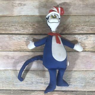 Vtg Dr.  Seuss The Cat In The Hat Talking Doll 1970 Mattel 9”