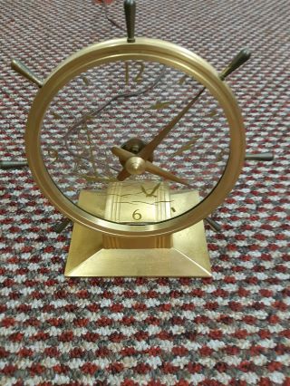 Rare Haddon Commodore Electric Mystery Clock