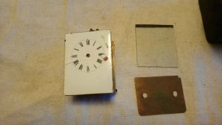 Miniature Carriage Clock And Case For Spares Or Repairs