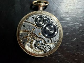 Two Illinois Pocket Watches.  One 18 size 17 Jewel,  and a 16 size 4
