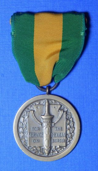 United States Mexican Border Service Medal Army  Y8044