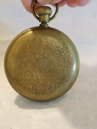 Rare Antique Early 1900 ' s Leonard,  Brown & Co.  (Boston,  Mass.  USA) Pocket Watch 2