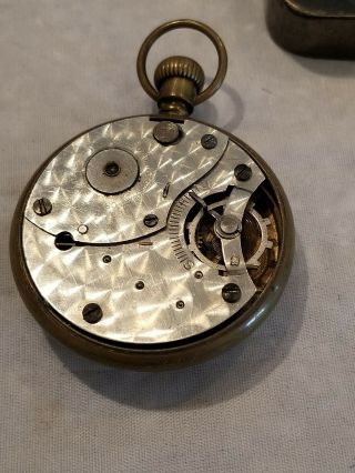 Rare Antique Early 1900 ' s Leonard,  Brown & Co.  (Boston,  Mass.  USA) Pocket Watch 5