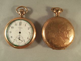 Vintage Waltham Pocket Watches (2) Need Service