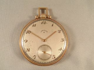 Vintage Lord Elgin Pocket Watch Needs Service