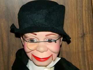 Vintage 1977 Juro Novelty Charlie McCarthy Ventriloquist Dummy Doll 2