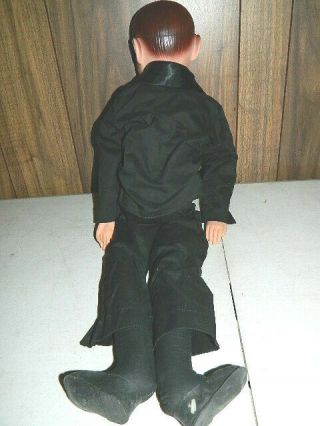 Vintage 1977 Juro Novelty Charlie McCarthy Ventriloquist Dummy Doll 8