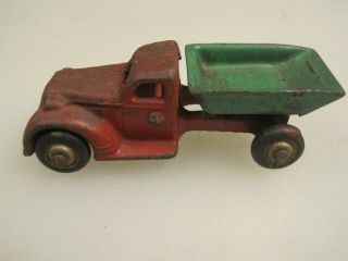 Vintage Arcade Cast Iron Toy Dump Truck B0264